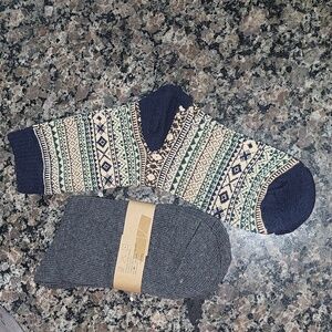 Lot of 2 new womens socks